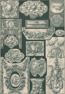 Gehänge und Gewinde Metallarbeiten (17. und 18. Jahrhundert)